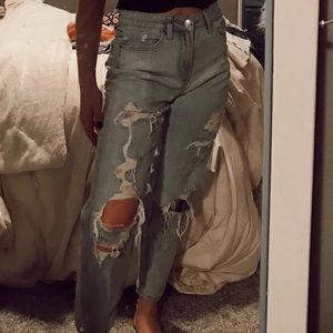 wild fable mom jeans light wash